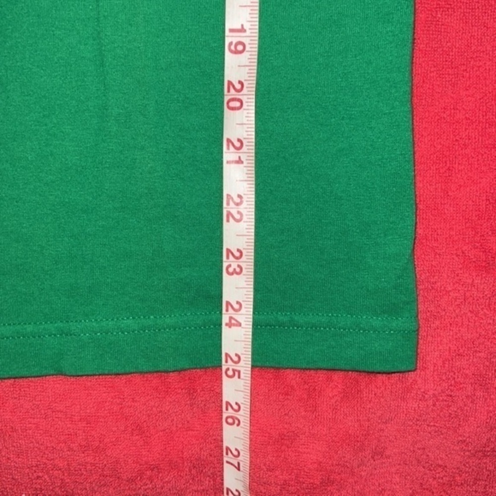 Youth Unisex Vintage 2010 Yogi Bear/The Movie Green Long Sleeved Graphic Tee - Picture 10 of 10